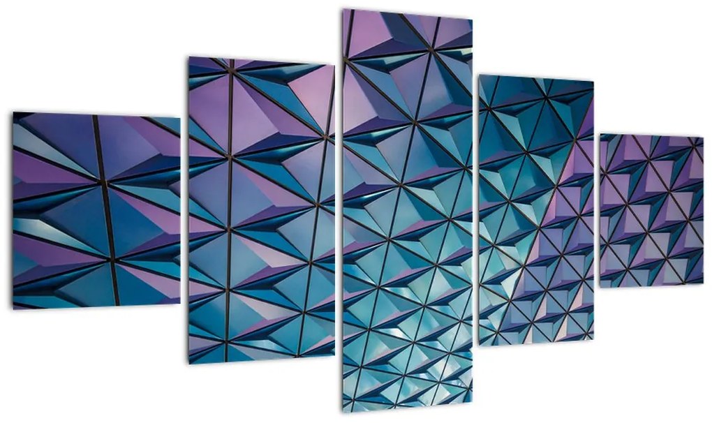 Obraz - struktura koloru (125x70 cm)