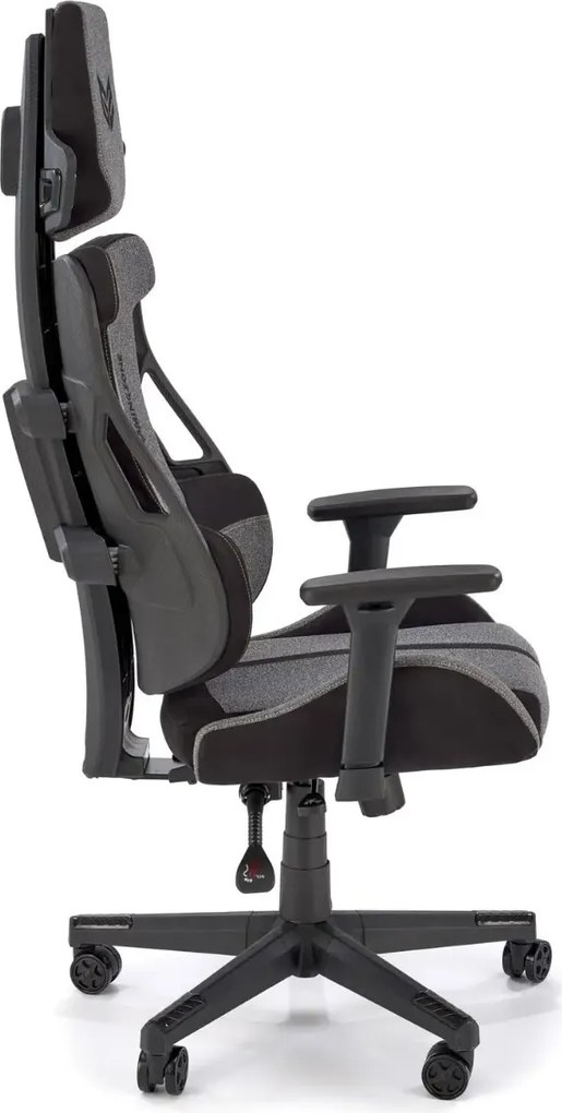 Fotel gamingowy NITRO 2 szary/czarny HALMAR