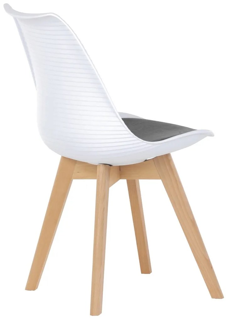 Zestaw krzeseł do jadalni CT-X7056 GREY, 4 szt.