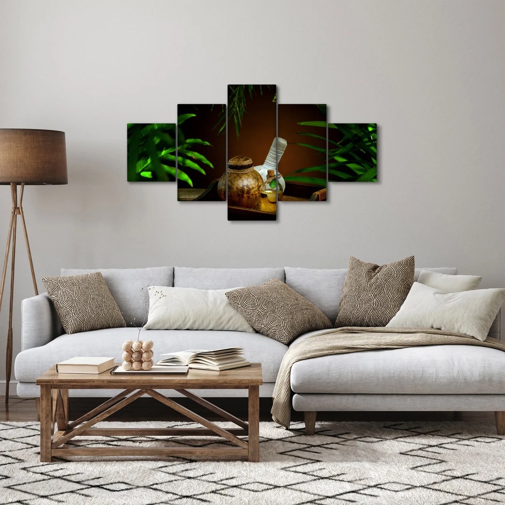 Obraz rzeczy spa (125x70 cm)