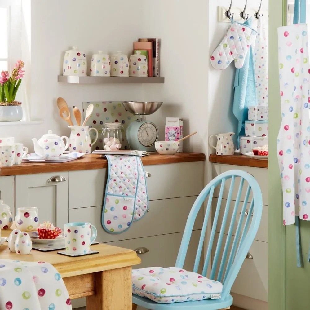 Bawełniany fartuch z warstwą PVC Spotty Dotty – Cooksmart ®