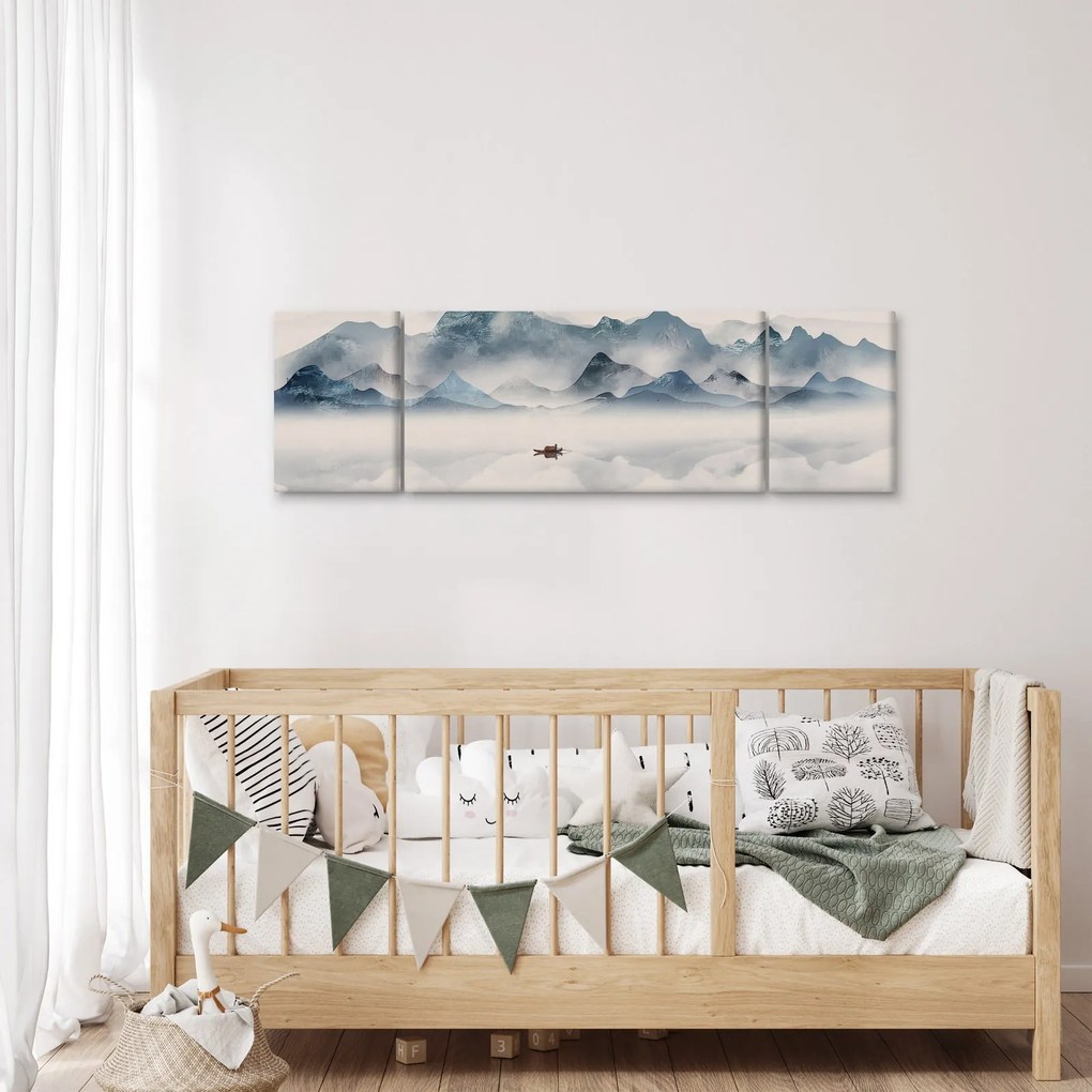 Obraz - Dolina Gór Błękitnych (170x50 cm)