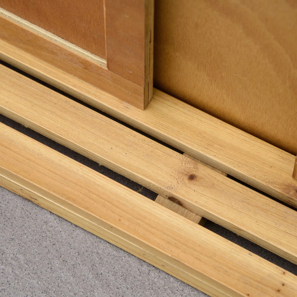 Outsunny kosz plażowy z dachem imitacja rattanu stół składany kolor jasnoszary, 118 x 79 x 150 cm