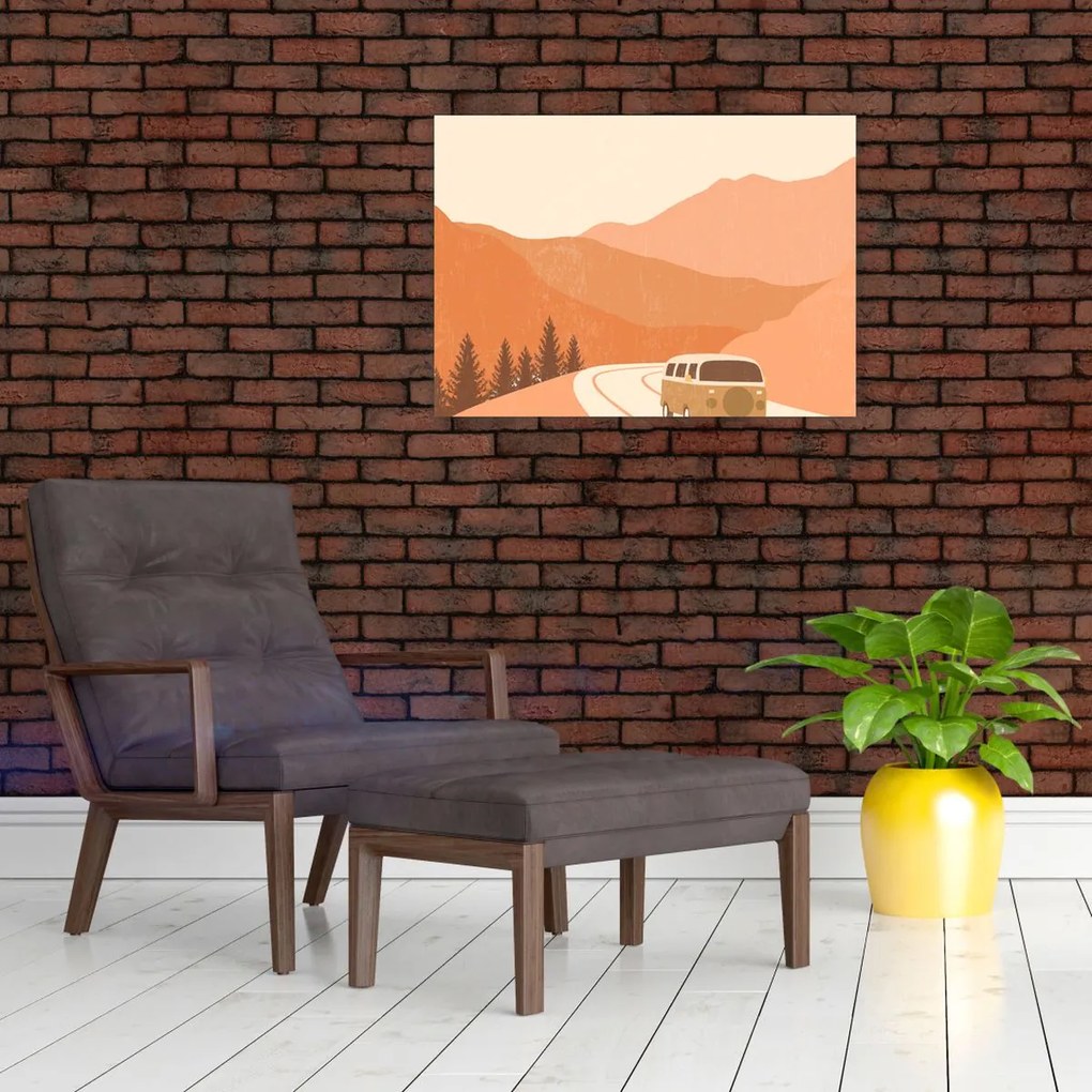 Obraz - Vintage van N⁰1 (70x50 cm)