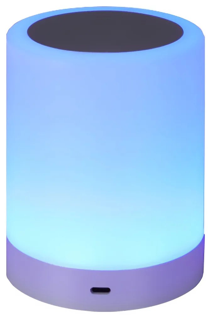 Lampka na biurko dotykowa LED, zmieniająca kolory, ładowana USB