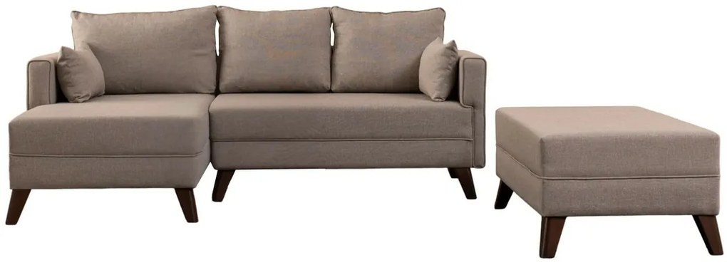 Sofa narożna Bella Narożnik Lewy 2 Kremowy