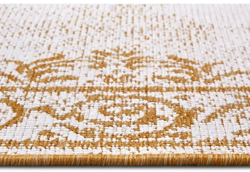 Żółto-biały dywan odpowiedni na zewnątrz 160x230 cm Cebu – NORTHRUGS