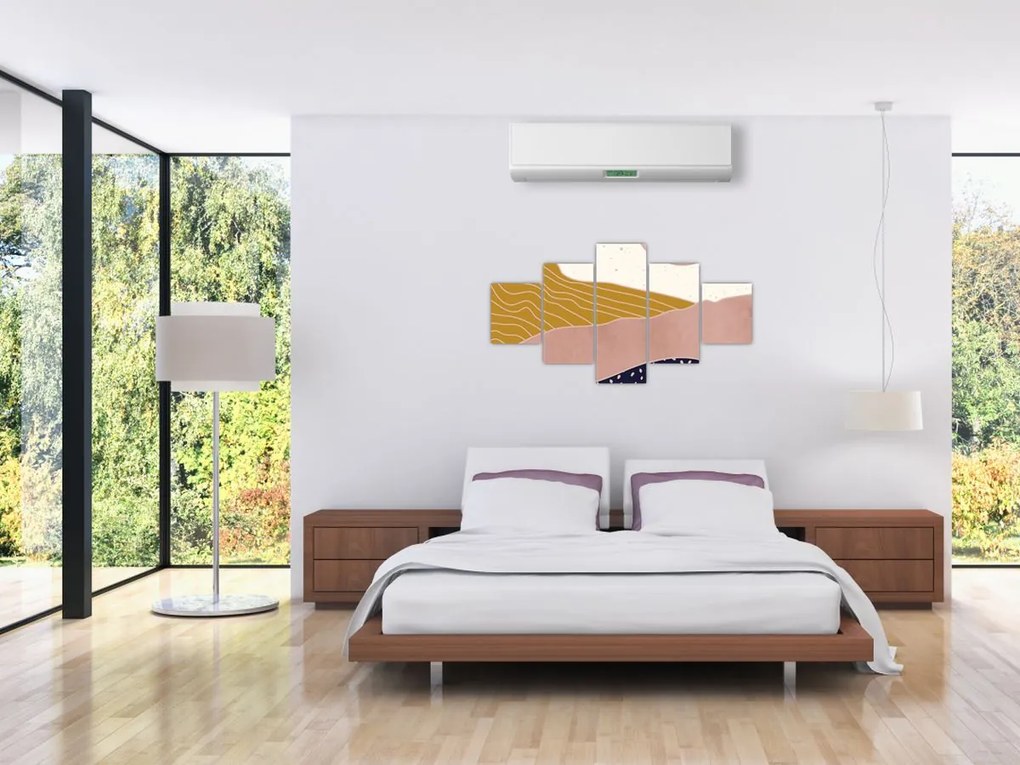 Obraz - Wschód słońca (125x70 cm)