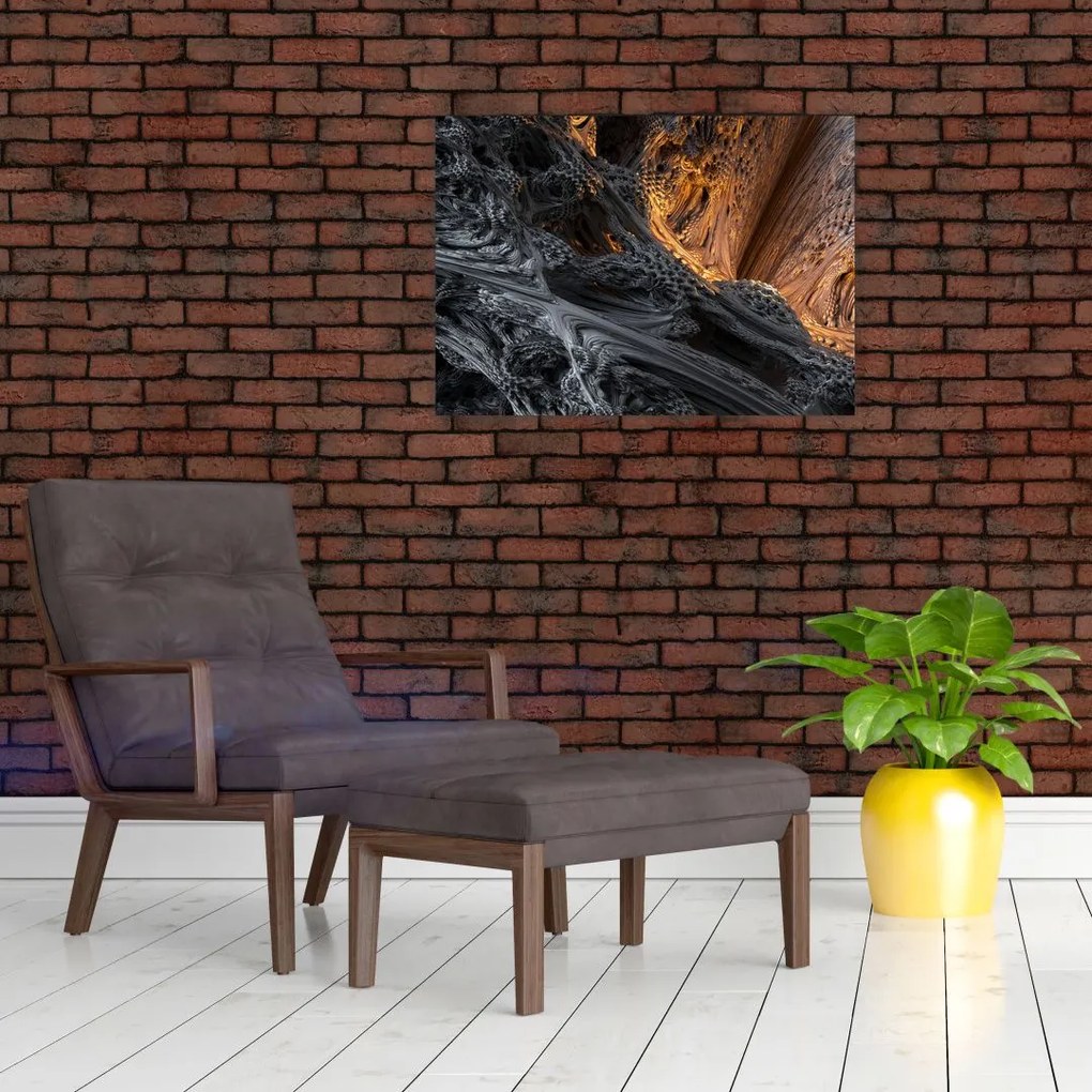 Obraz - Spojrzenie do środka (70x50 cm)