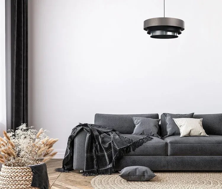 Okrągła lampa wisząca nad stół do salonu - S457 A7-A73