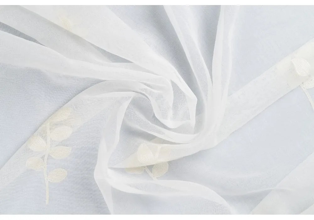 Kremowa firanka 140x245 cm Melissa – Mendola Fabrics