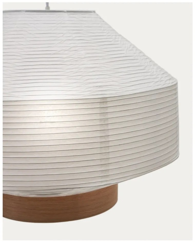 Biały abażur ø 55 cm Hila – Kave Home