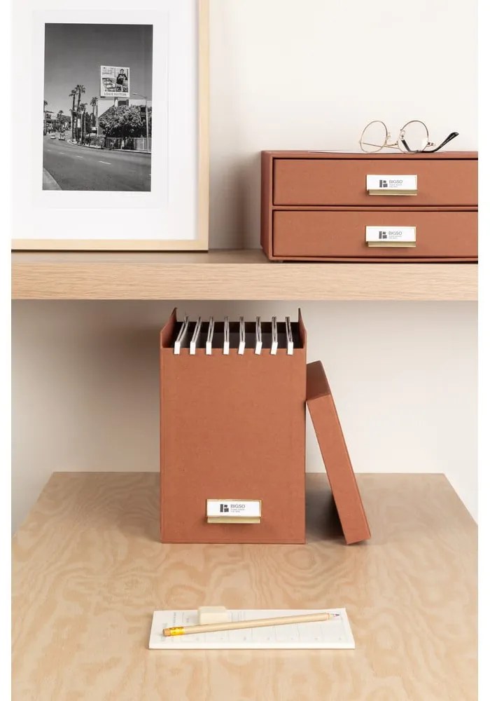 Kartonowy organizer na dokumenty Johan Restore Paper Laminate – Bigso