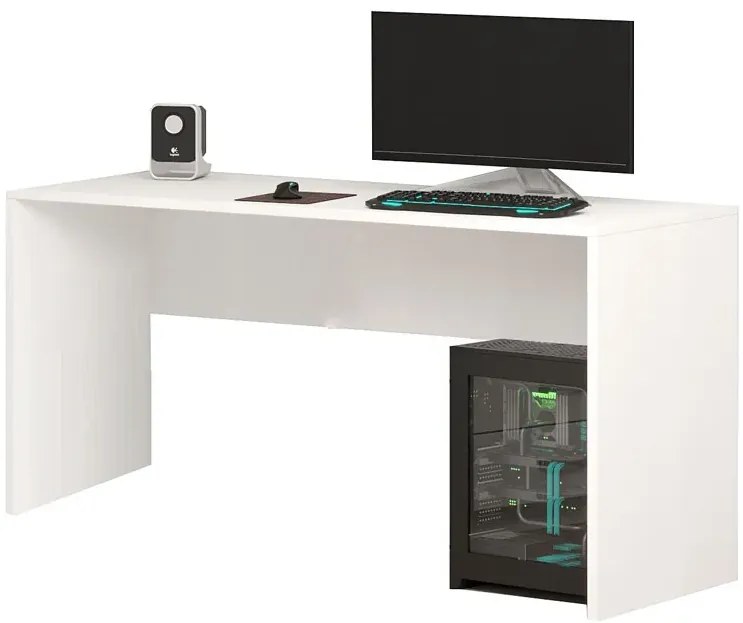 Białe minimalistyczne tanie biurko R5-S14