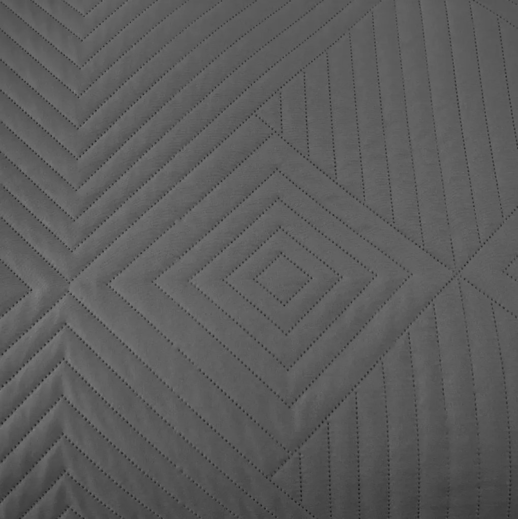 Narzuta na łóżko CALDERA, szara Rozmiar: 200 x 220 cm