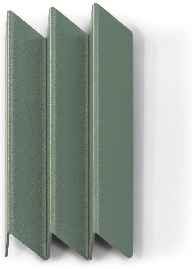 Szarozielony metalowy wieszak ścienny 13 cm Sensu – Spinder Design