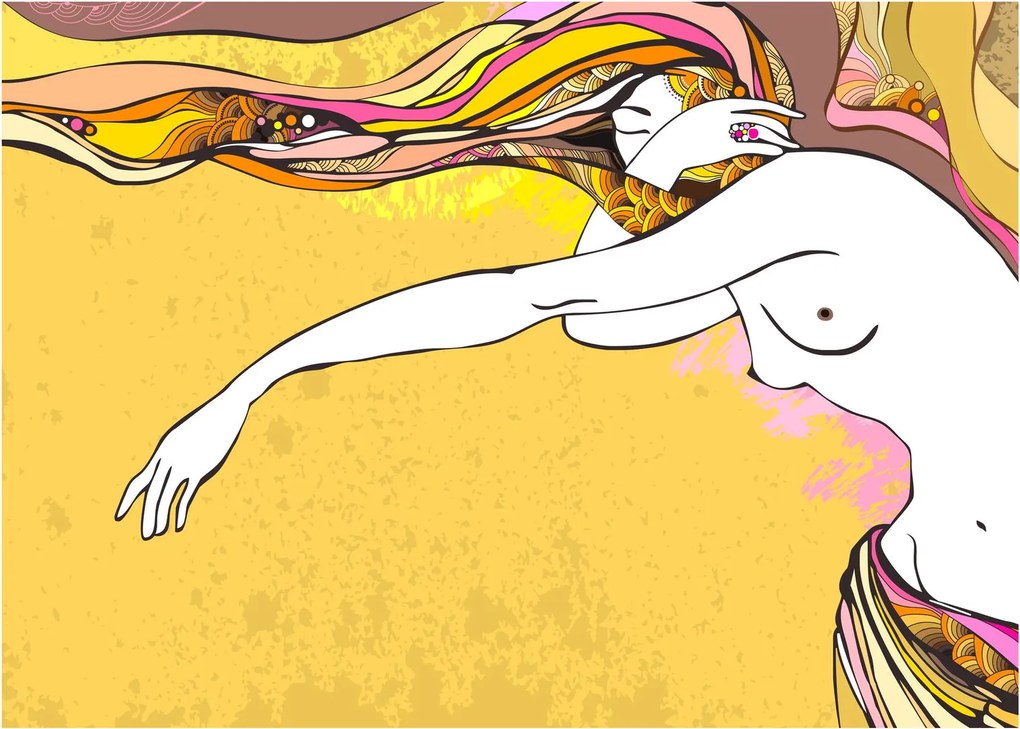 Obraz - Dziewczyna (70x50 cm)