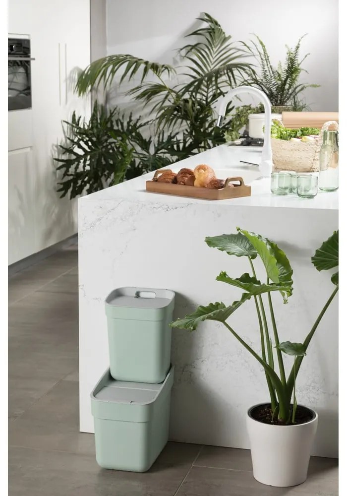 Biały pojemnik na odpadki organiczne 5 l Ready To Collect – Curver