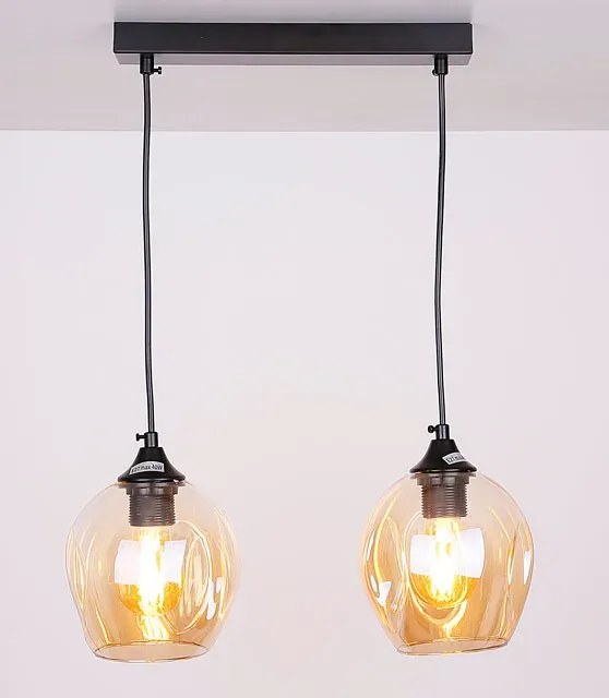Podwójna lampa wisząca nad wyspę kuchenną - 6X Z031 K3-W44