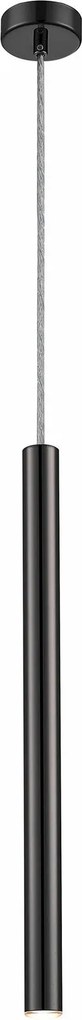 Podłużna lampa wisząca Loya 1 Pearl Black