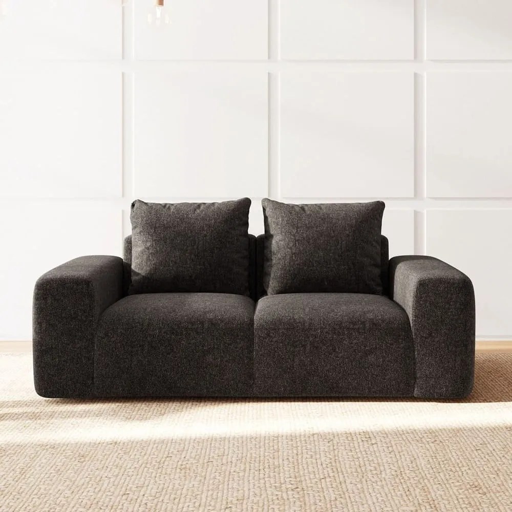 Antracytowa sofa 212 cm Monce – Rodier