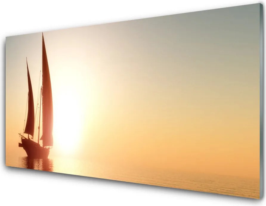 Panel nad blat kuchenny Rejs o Zachodzie Słońca