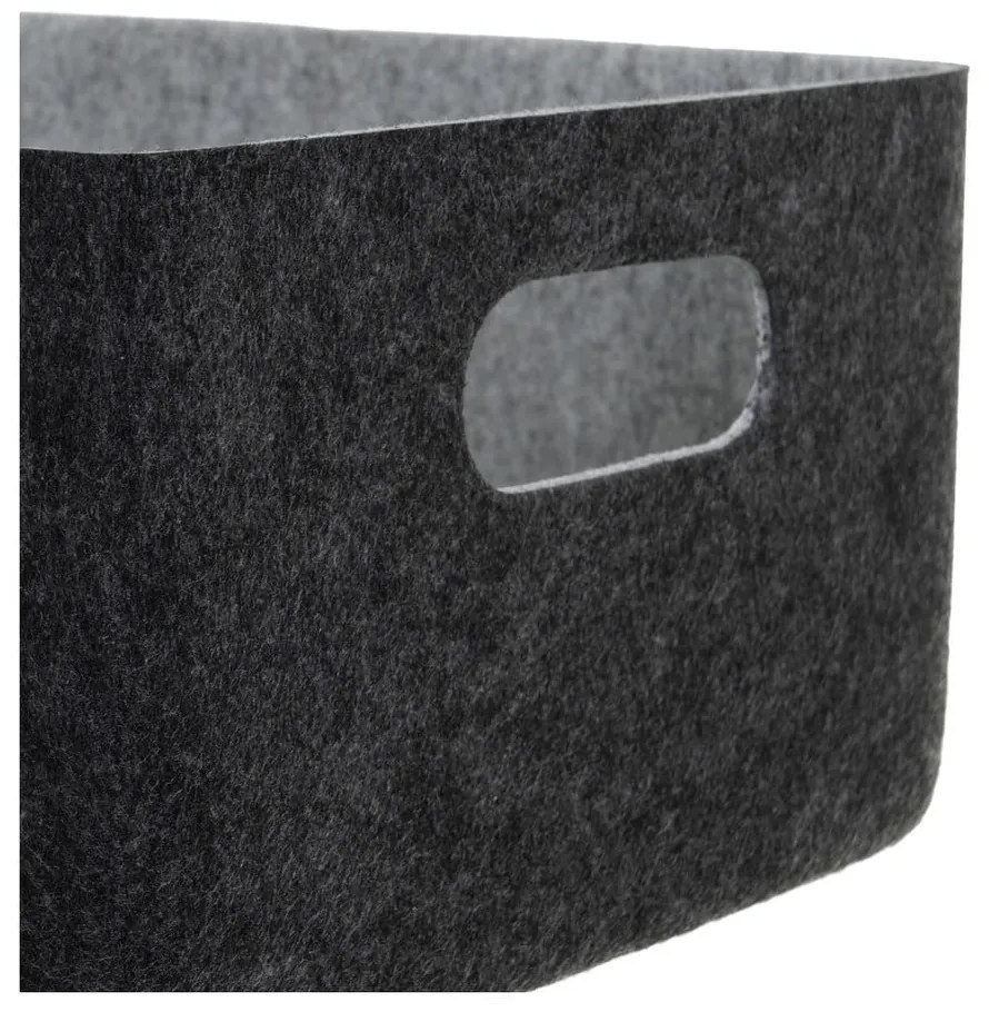 Tekstylne koszyki zestaw 4 szt. 36x27x16 cm – Casa Selección
