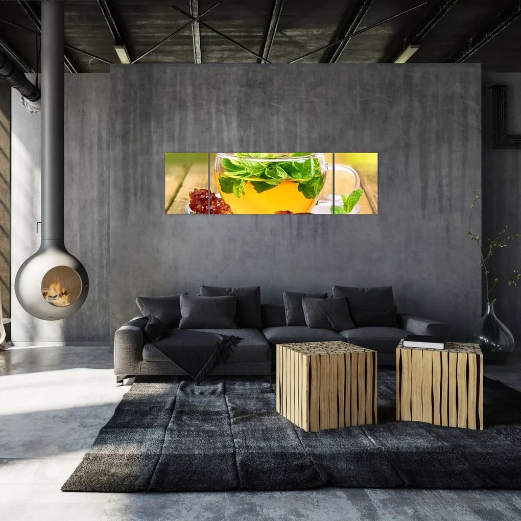 Obraz - Herbata (170x50 cm)