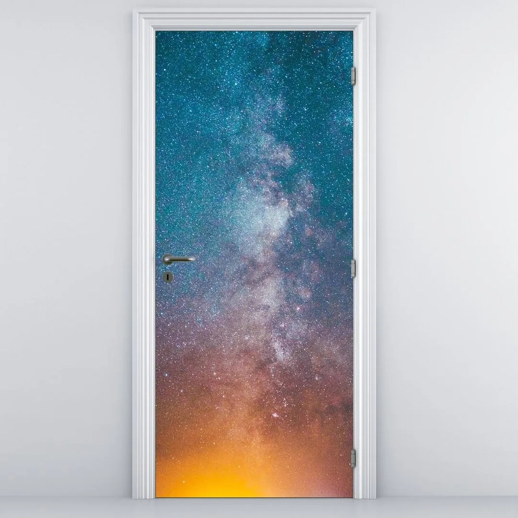 Fototapeta na drzwi - Droga Mleczna (95x205cm)
