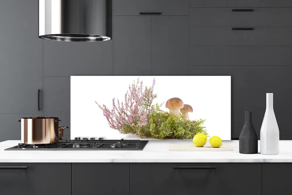 Panel Szklany do Kuchni Skarby Leśnego Poszycia