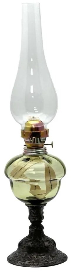 Lampa naftowa BARBORA 54 cm zielona leśna