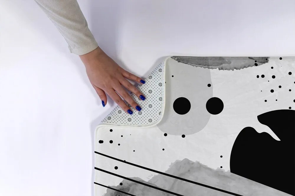 Dywanik łazienkowy Dywanik łazienkowy Geometryczne wzory