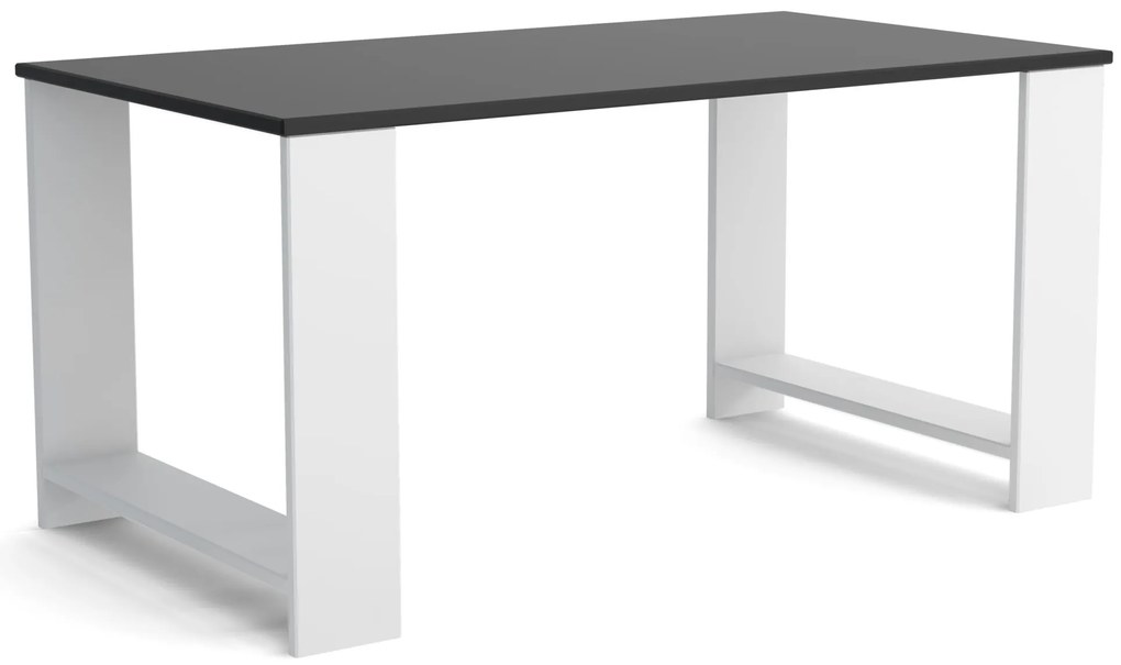 Stolik kawowy Ława Stół 90 cm MORI Biały/Czarny