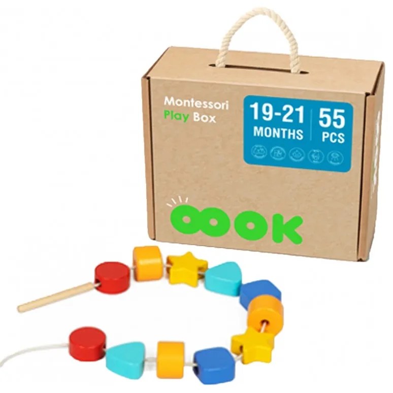 Tooky toy box pudełko xxl montessori edukacyjne 7w1 sensoryczne 19-21 mies.