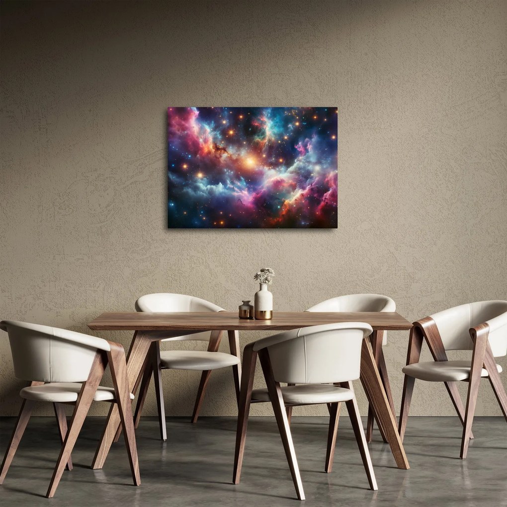 Obraz - Ciemny kosmos (70x50 cm)