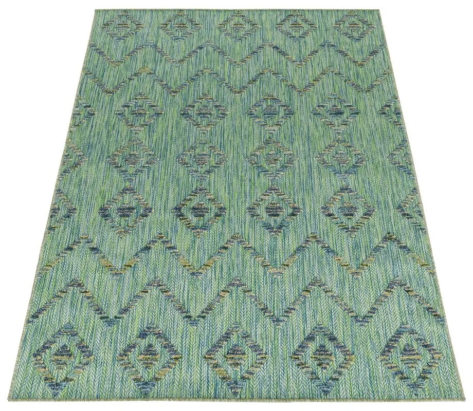 Zielony chodnik odpowiedni na zewnątrz 80x250 cm Bahama – Ayyildiz Carpets