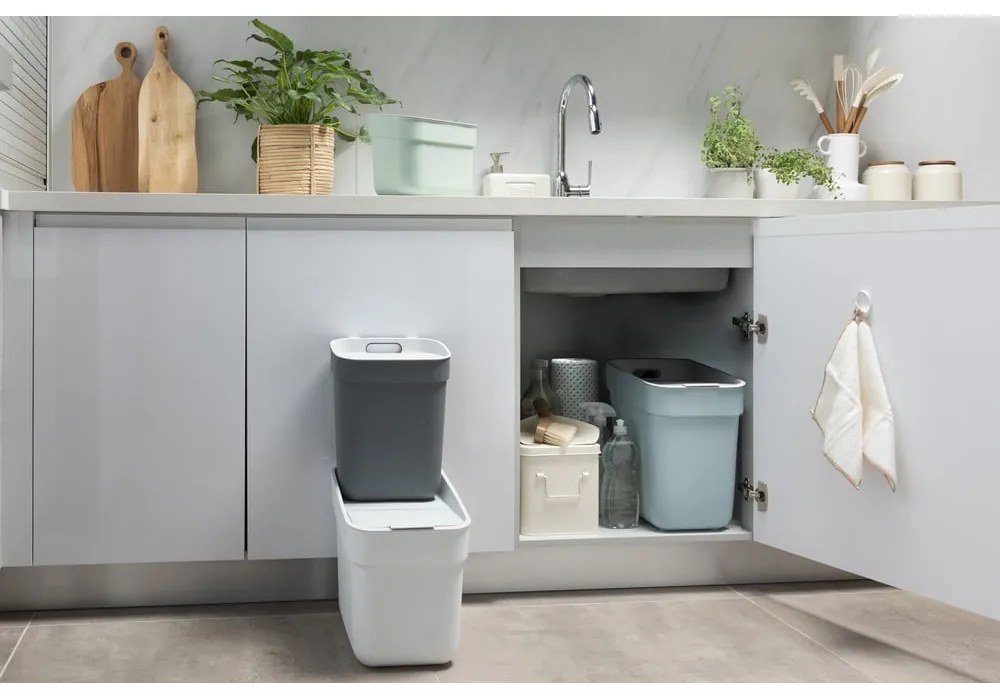 Biały pojemnik na odpadki organiczne 5 l Ready To Collect – Curver