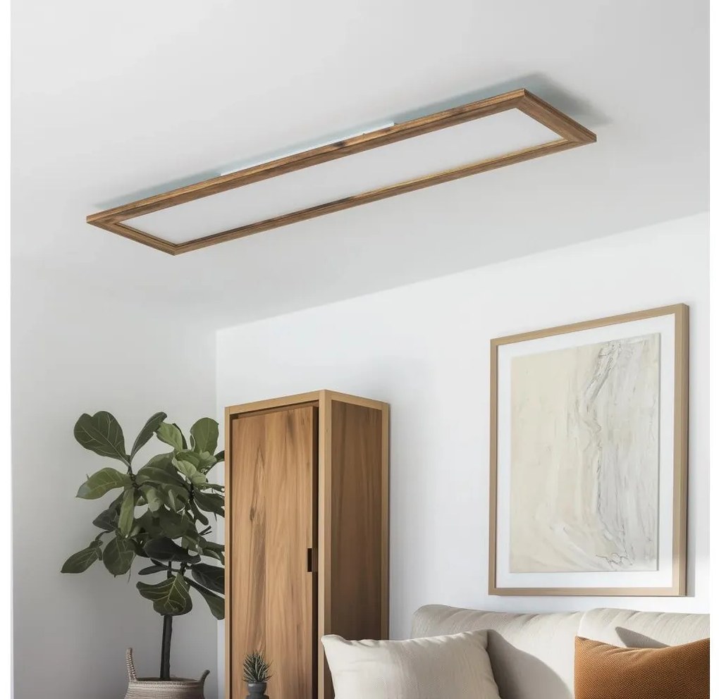 Eglo-LED RGBW St. natynkowy panel SALOBRENA-C LED/34W/230V brązowy + pilot