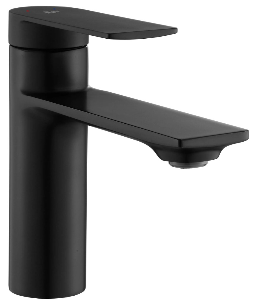 Bateria Umywalkowa REA STORM Czarna Black Niska