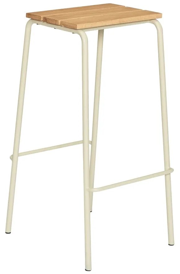Beżowo-naturalne hokery zestaw 2 szt. (wysokość siedziska 76 cm) Stilt – Hübsch