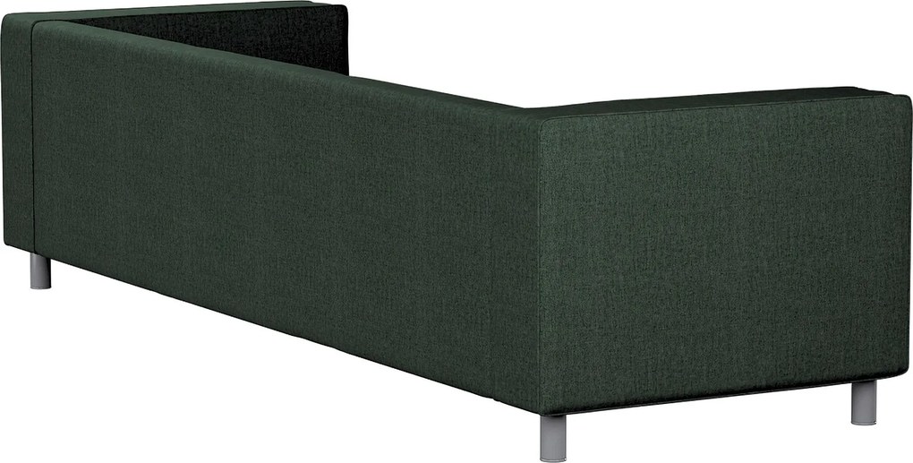 Pokrowiec na sofę Klippan 4-osobową kolor zielony tkanina strukturalna