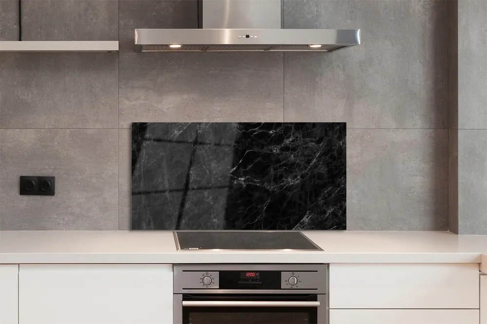 Panel szklany do Kuchni Szlachetna Struktura Marmuru