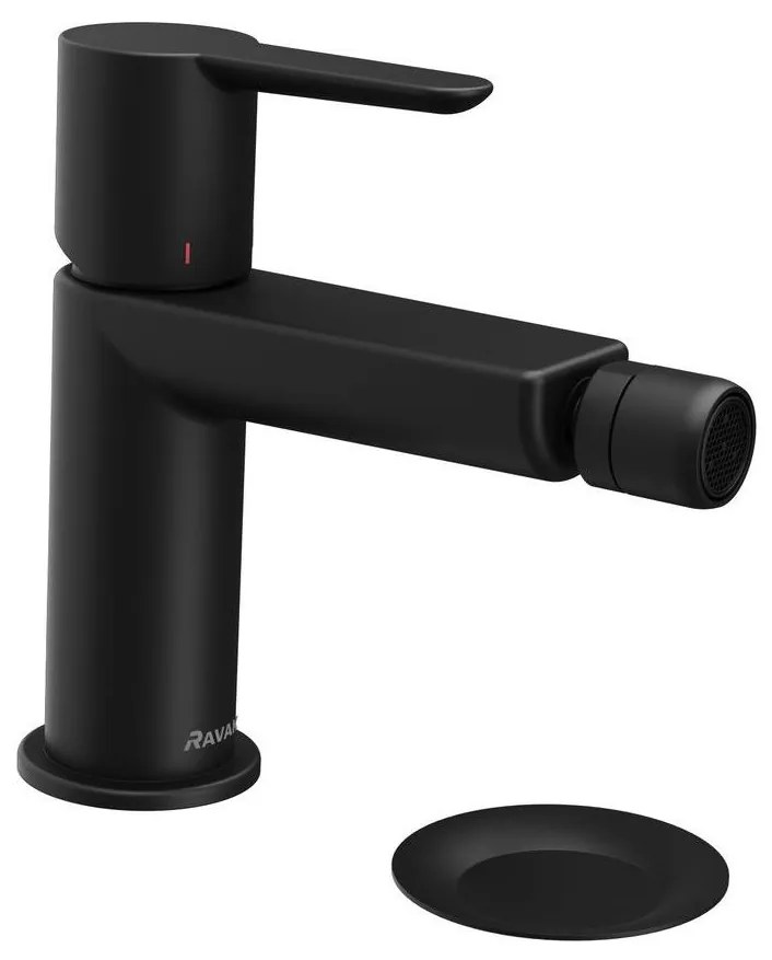 Ravak X070189 - bateria bidetowa + odpływ PURI czarna