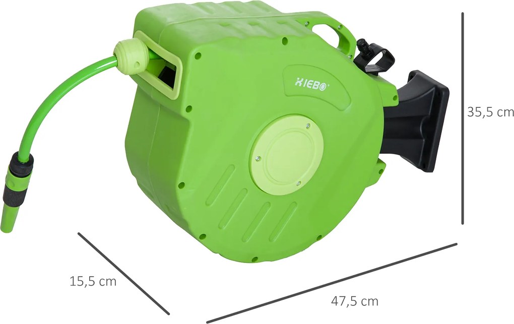 Altana ogrodowa Outsunny z markizą przeciwsłoneczną i składanym dachem ochrona UV 3x25m | Aosom PL