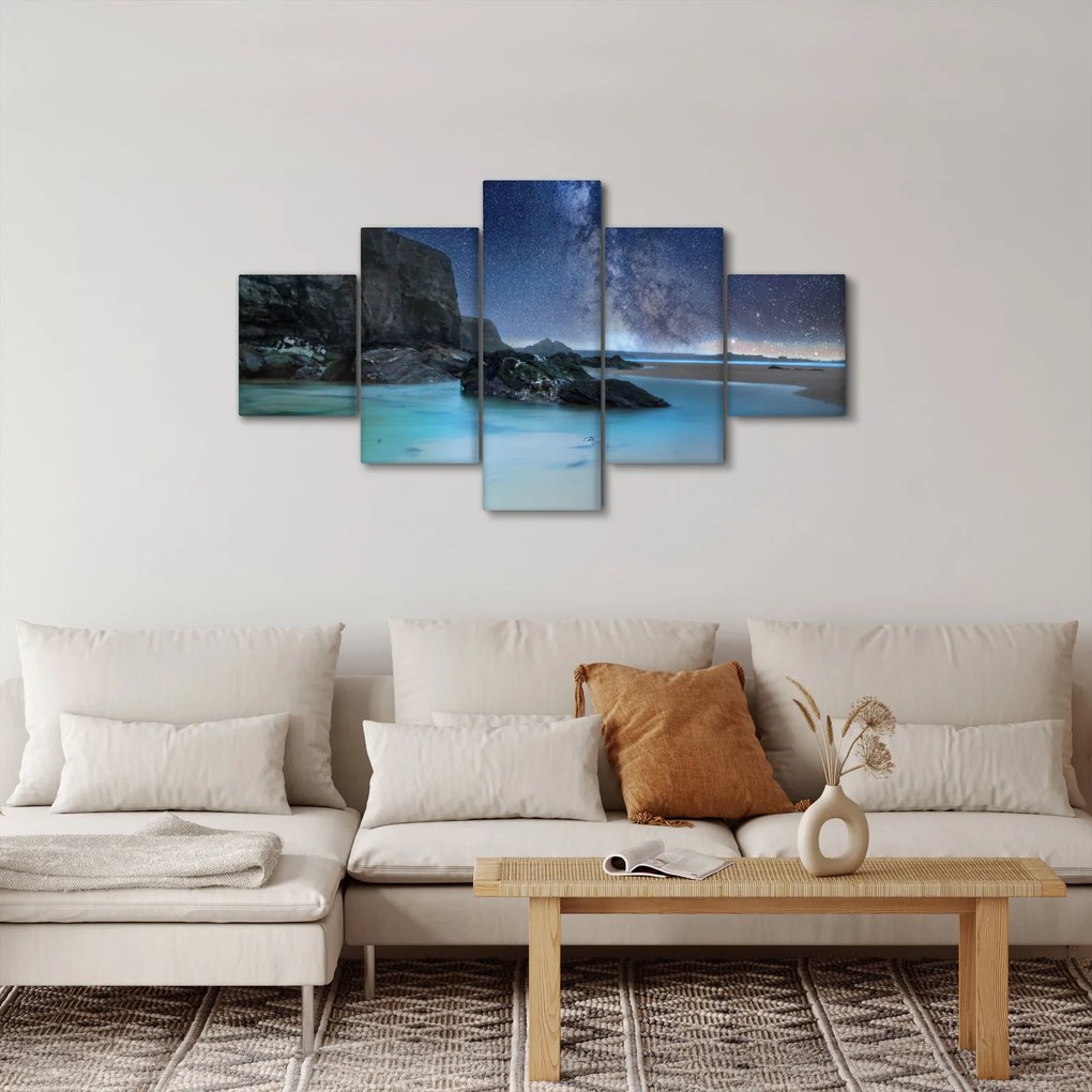 Obraz plaży (125x70 cm)