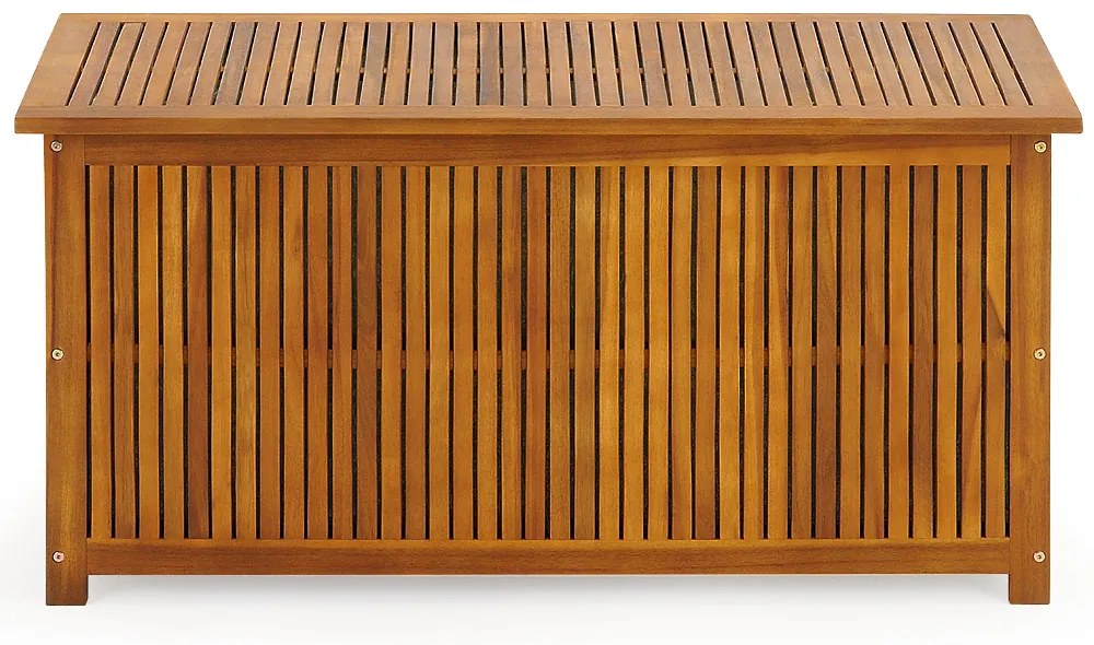 Casaria Drewniana skrzynia ACACIA, 117x50x59cm, naturalny brąz