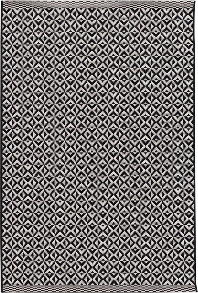 Dywan Modern Geometric black/beige 120x170cm