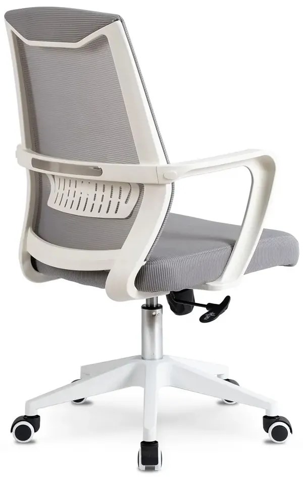 Szary nowoczesny fotel obrotowy do komputera Z4-K48