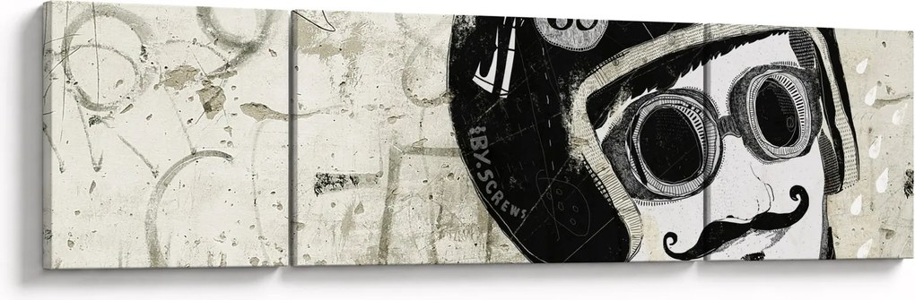 Obraz - Zawodnik (170x50 cm)