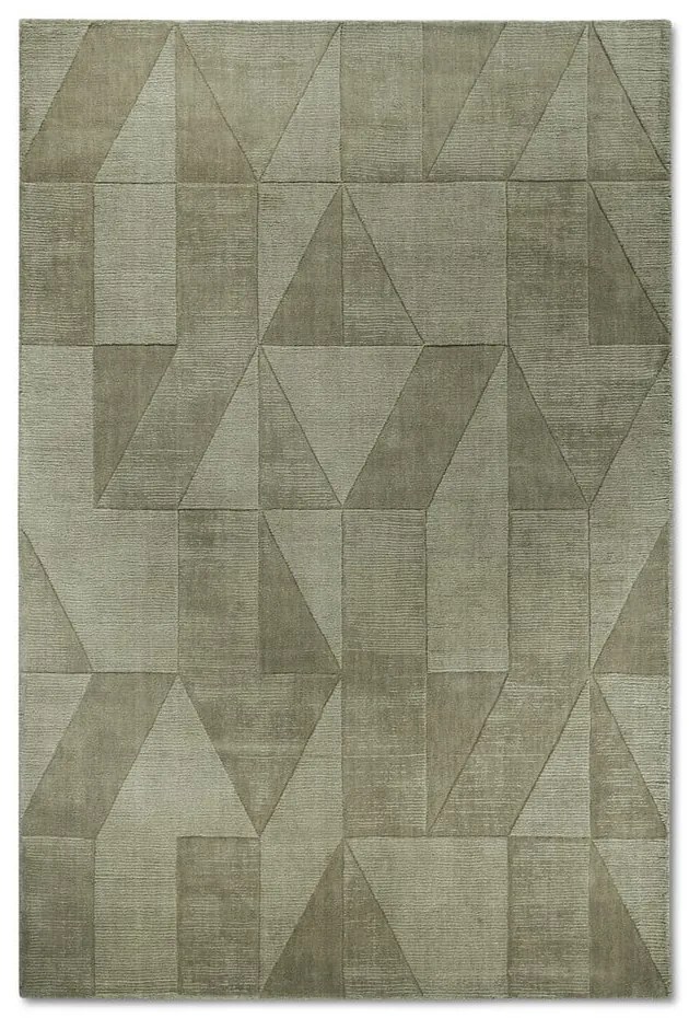 Zielony wełniany dywan tkany ręcznie 80x150 cm Ursule – Villeroy&amp;Boch